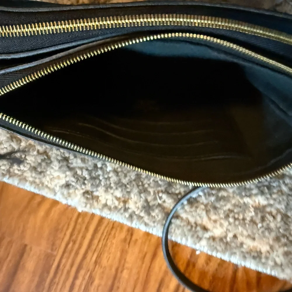 Louis Vuitton Monogram Empreinte Pochette Double Zip Crossbody Bag - Picture 6 of 9